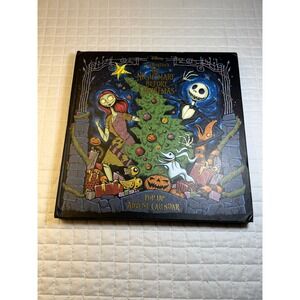 Disney Nightmare Before Christmas Pop-Up Advent Calendar Book 1 Ornament Missing